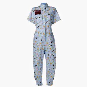Miu Miu flag-print boilersuit NWT size small (eu 38)